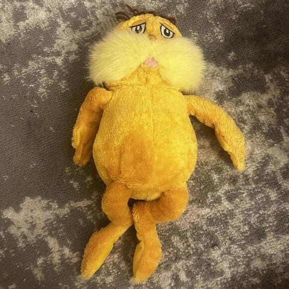 Dr Seuss I Am the Lorax Board Book & Plush Lorax Character - Picture 8 of 8